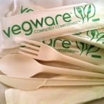 Vegware completely compostable cutlery